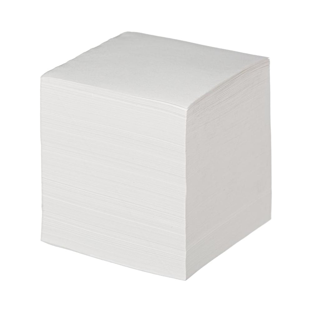 Блок для записей Attache блок бумаги д записей на склейке 9х9х4 5 calligrata белый 55г м2 белиз 70 80%