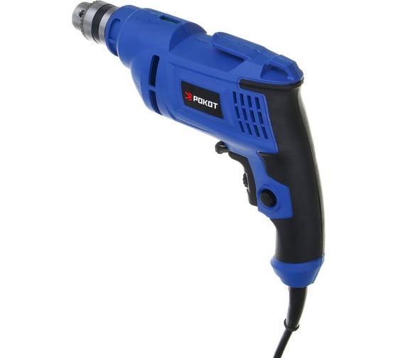 Изображение товара Дрель сетевая РОКОТ 650Вт, 10 мм патрон, 0-5500 об/мин 693-042