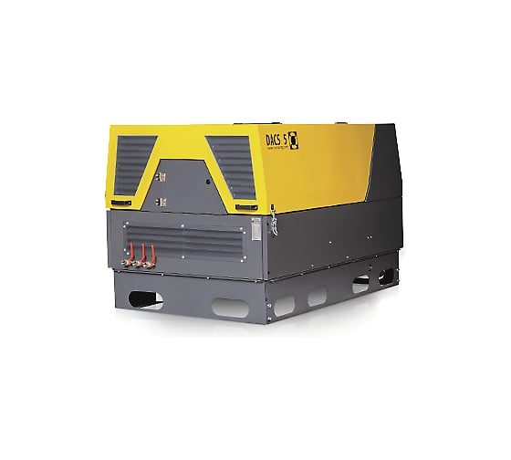 Изображение товара Дизельный компрессор COMPRAG DACS-5S на раме 11130501