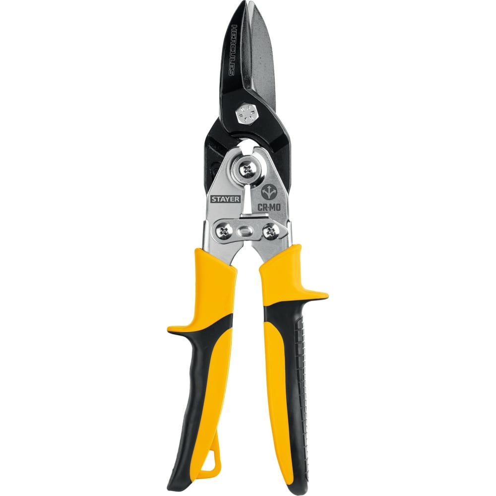 Правые ножницы по металлу STAYER ножницы по металлу зубр 23130 sl правые профессионал 250 мм