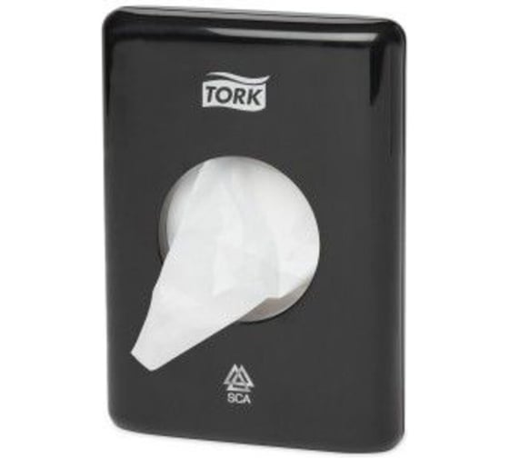 Изображение товара Держатель для гигиенических пакетов Tork черный 566008