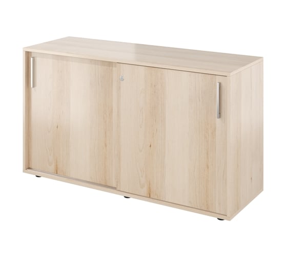 Изображение товара Тумба Монолит Канцлер купэ (1300x446x750) (КЦ22_1+КЦ22_2) Бук артизан перламутровый39 КЦ22.39