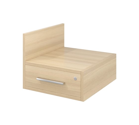 Изображение товара Тумба Монолит Канцлер подвесная 1 ящик (402x404x340) Акация лорка31 КЦ11.31