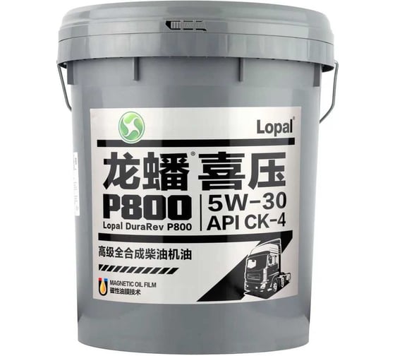 Изображение товара Моторное масло Lopal DuraRev P800 CK-4 5W-30 (18л) LPL38367