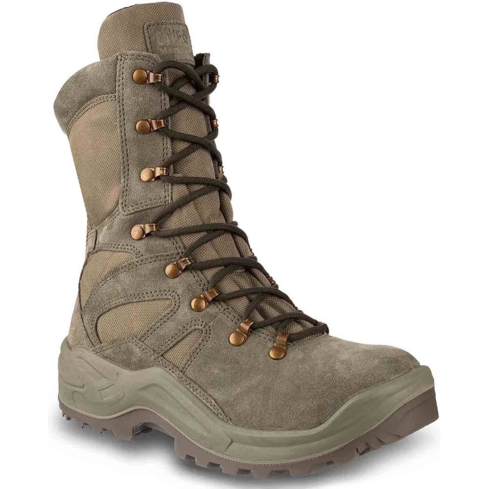 Изображение товара Ботинки с высокими берцами Dave Marshall URSUS КОБРА нат.кожа и текстиль, хаки, 39 размер