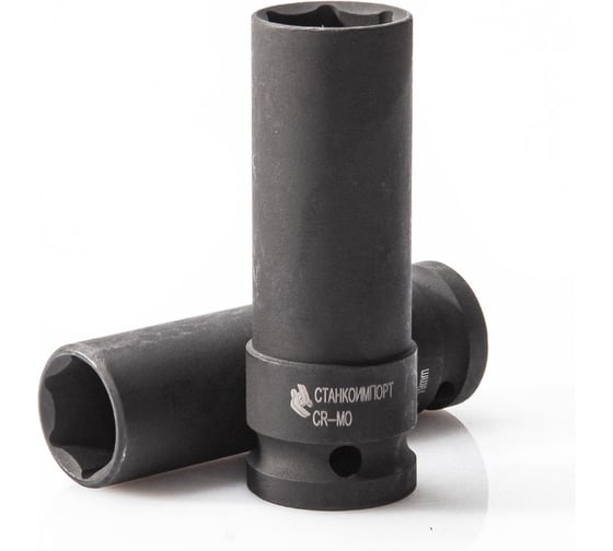 Изображение товара Головка торцевая STANKO By Станкоимпорт тонкостенная длинная ударная для литых дисков 1/2, 17 мм CS122017C
