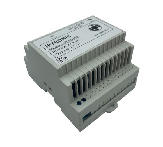 Изображение товара Источник питания IPTRONIC IPT-12/50D