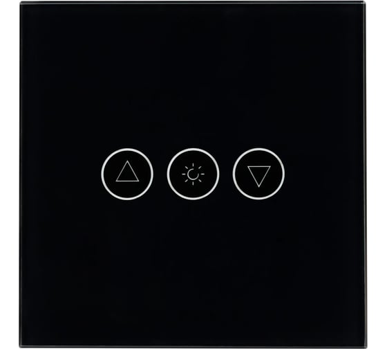 Изображение товара Светорегулятор сенсорный Arlight с Zigbee управлением SWT-OMALI-SD3-ZB-BK 1шт 0 050060