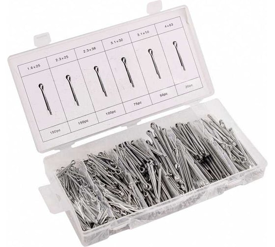 Изображение товара Набор шплинтов Крал 555 шт. 4075