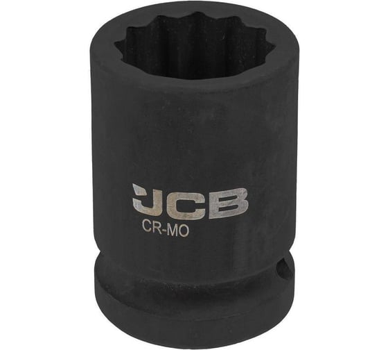 Изображение товара Головка ударная 12-гранная JCB 60 мм, 3/4DR" JCB-46860(61043)