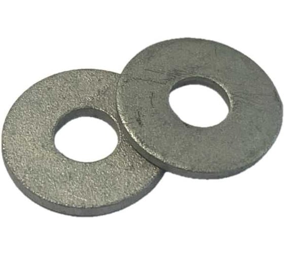 Изображение товара Шайба boltnn.ru DIN 9021 (ISO 7093-2) D6 цинк-ламель 480 часов серый, HV100, 100 шт. 4687206452039