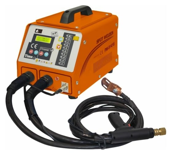 Изображение товара Споттер для ремонта стальных деталей Русский Мастер 220В 32A, 10кВт, 3500A, без тележки РМ-91416