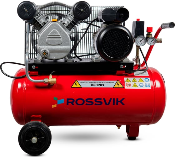 Изображение товара Поршневой компрессор ROSSVIK 360л/мин, 10бар, ресивер 50л, 220В/2,2кВт СБ4/С-50.LB24А
