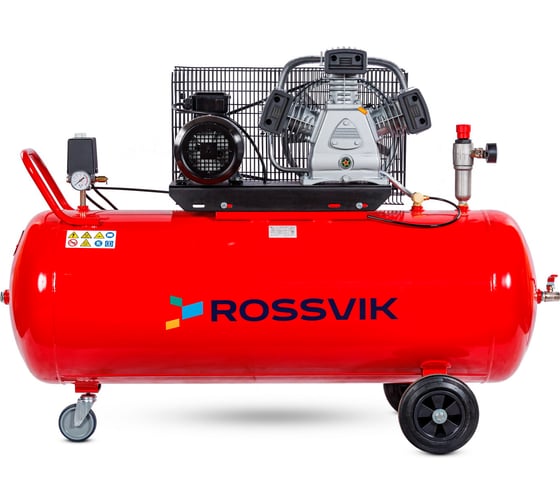 Изображение товара Поршневой компрессор ROSSVIK 580л/мин, 10бар, ресивер 200л, 380В/3кВт СБ4/С-200.LB40