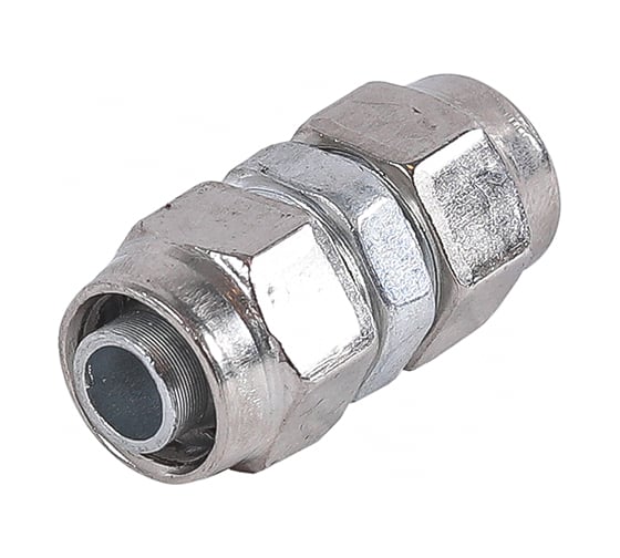 Изображение товара Фитинг Крал прямой металлический под шланг 12 мм эконом (10 шт) 4552