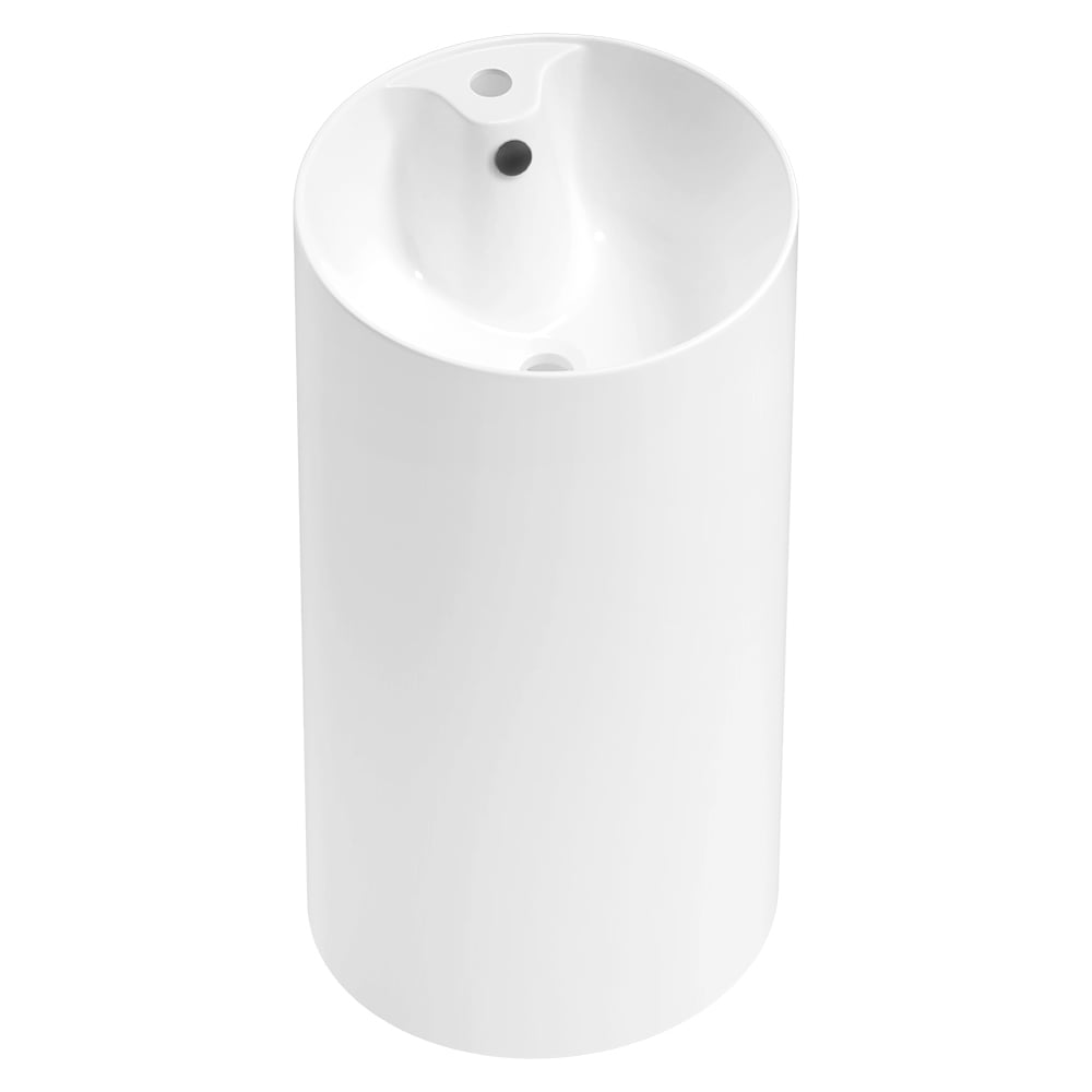 Изображение товара Набор Wellsee 4 в 1 Callipy Art напольная раковина 42x42x84 см