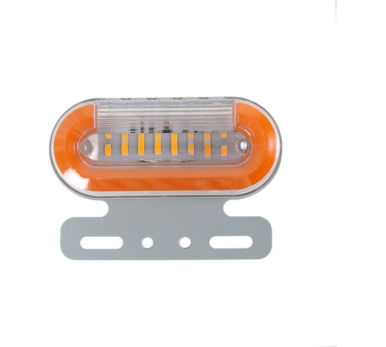 Изображение товара Указатель габаритов Крал желтый с подсветкой, на кронштейне. Большой 12в, 10 шт 4557