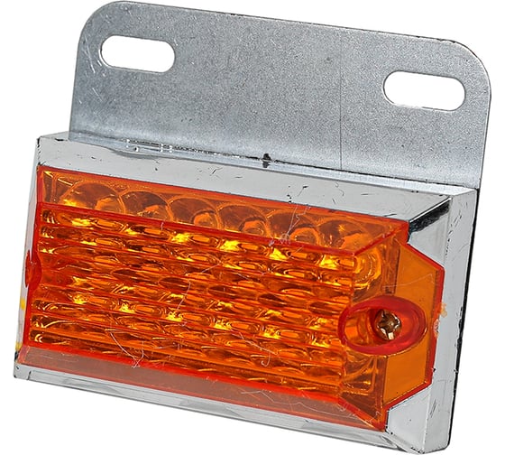 Изображение товара Указатель габаритов Крал желтый с подсветкой, на кронштейне 24V, 10 шт 3715