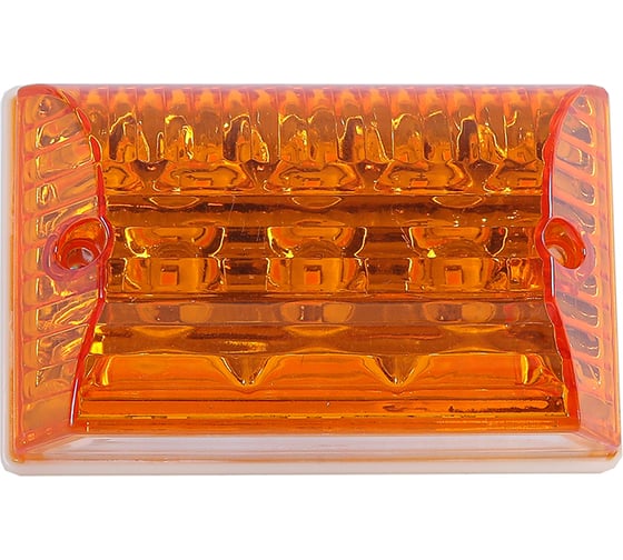 Изображение товара Указатель габаритов Крал желтый с подсветкой, на кронштейне дом светодиод 24V, 10 шт 3720