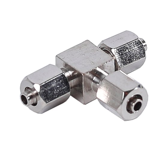 Изображение товара Фитинг Крал Т-образный металлический под шлаг 4 мм (10 шт) 2796