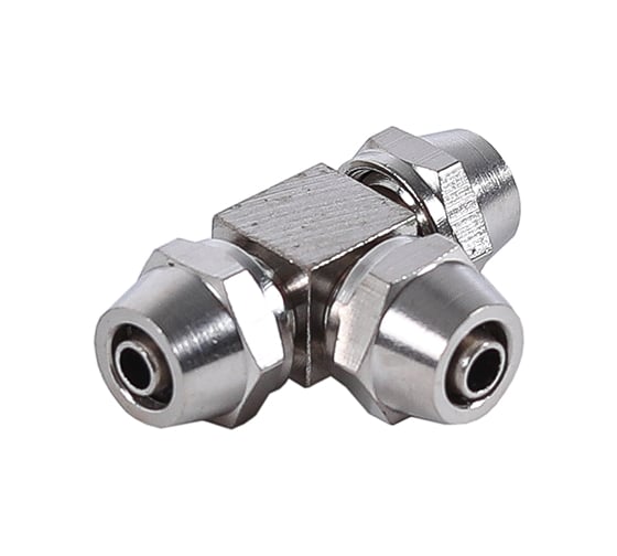 Изображение товара Фитинг Крал Т-образный металлический под шлаг 6 мм (10 шт) 2797