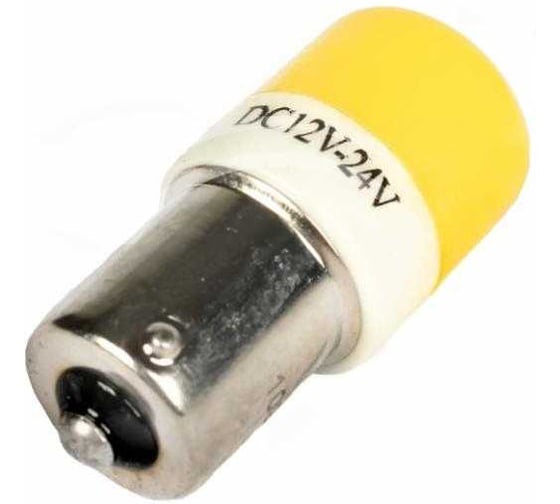 Изображение товара Лампа Крал 12V-24Vx21/5W одноконтактная диодная желытй (2 шт.) 6023