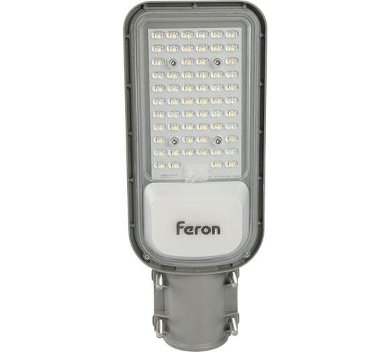Изображение товара Уличный консольный светодиодный светильник FERON SP3040, 80W, 5000К, 9600Lm, серый, 41549
