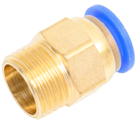 Изображение товара Фитинг трубки ПВХ Крал прямой (наружная резьба) М16х1.5-10мм (10 шт) 3294