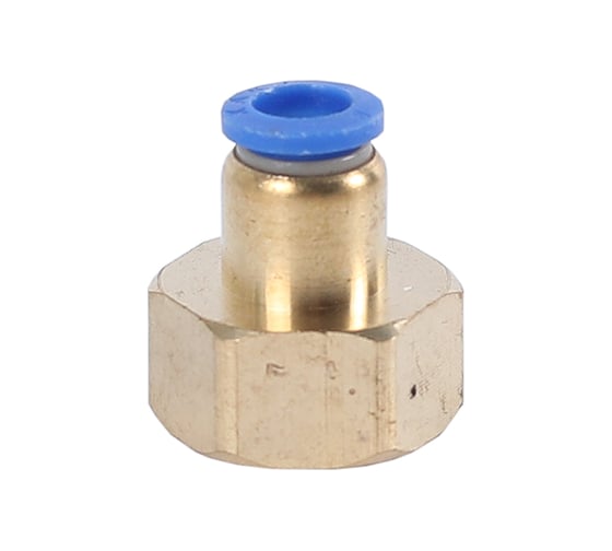 Изображение товара Фитинг трубки ПВХ Крал прямой (внутренняя резьба) М22х1.5-8мм (10 шт) 3210