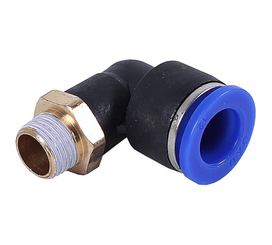 Изображение товара Фитинг трубки ПВХ Крал угловой ( наружн. резьба ) M14х1.5-10 мм (10 шт) 6222