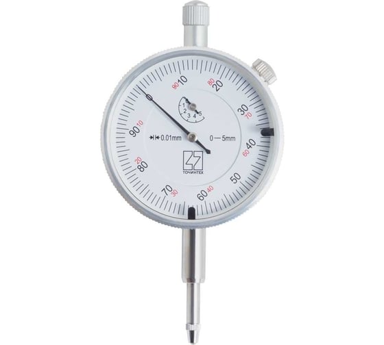 Изображение товара Индикатор часового типа ТОЧИНТЕХ ИЧ05 (0.01мм) кл.1 с ушком ГОСРЕЕСТР 89335-23 ич00014