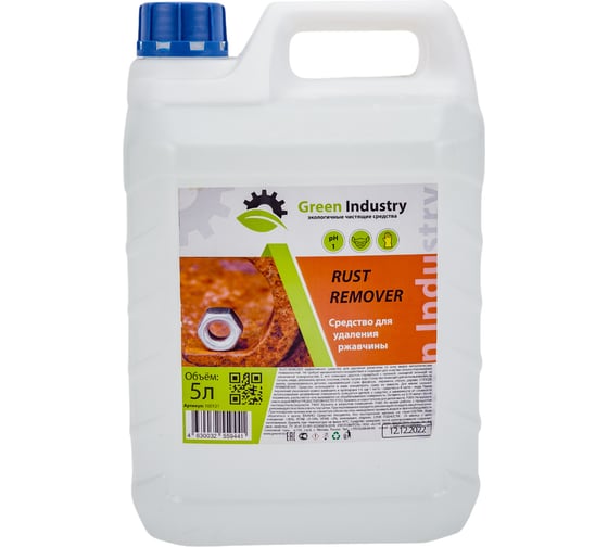 Изображение товара Средство для удаления ржавчины Green Industry Rust Remover 5 л 100121