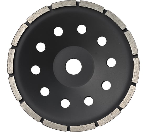 Изображение товара Чашка алмазная зачистная однорядная (180x22.2 мм) KROTEC 3801028