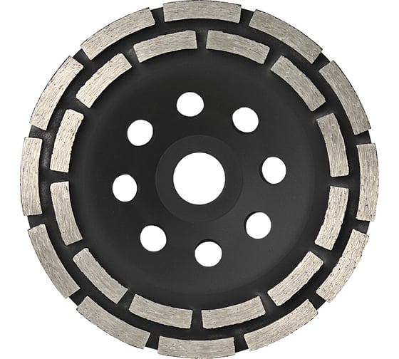 Изображение товара Чашка алмазная зачистная двухрядная (150x22.2 мм) KROTEC 3801023