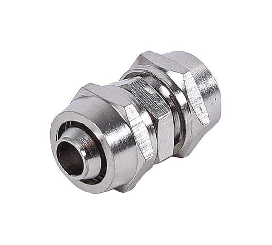 Изображение товара Фитинг Крал прямой металлический под шланг зажимной 14 мм (10 шт) 4303