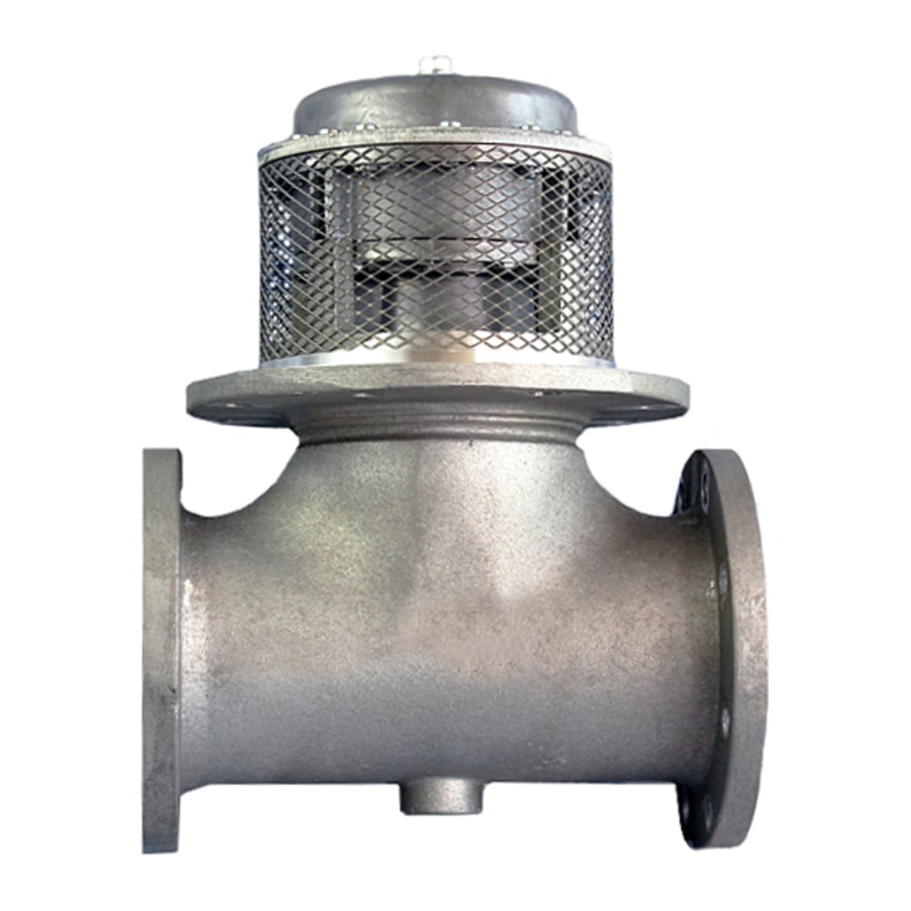 Изображение товара Пневматический донный клапан Т-образный алюминиевый 102 мм TITAN LOCK TL400PBV-T