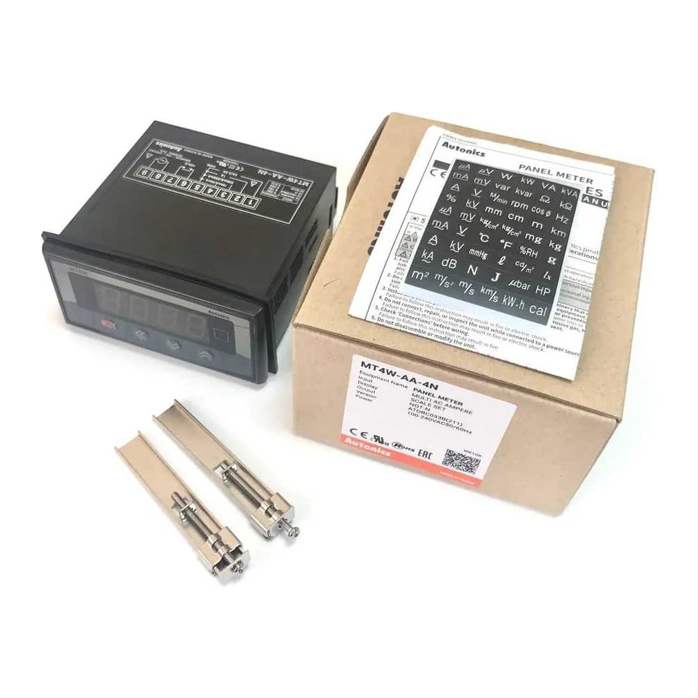 Изображение товара Цифровой мультиметр Autonics MT4W-AA-4N для измерения переменного тока и частоты