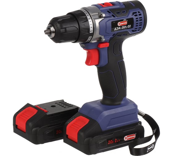 Изображение товара Дрель-шуруповерт ДИОЛД ДЭА-20 Л-02 (кейс) 2 акб 10300153