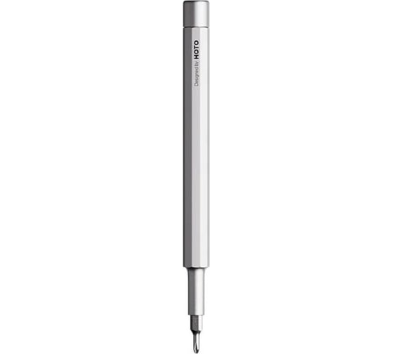 Изображение товара Карманная отвёртка с набором бит HOTO Pocket Precision Screwdriver SE (серебристый) HFT0003GL