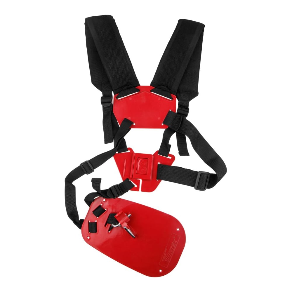 Изображение товара Двухплечный ремень для триммера WORTEX 1334839 прочный и удобный