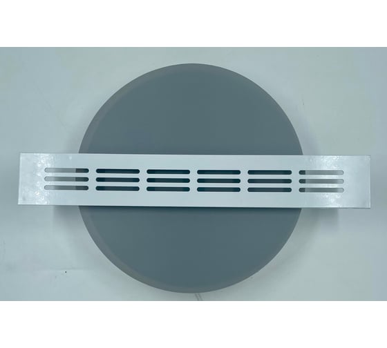 Изображение товара Решетка металлическая декоративная ВИЕНТО 550x70x16,5 с фланцем 500x50 РМФ-505