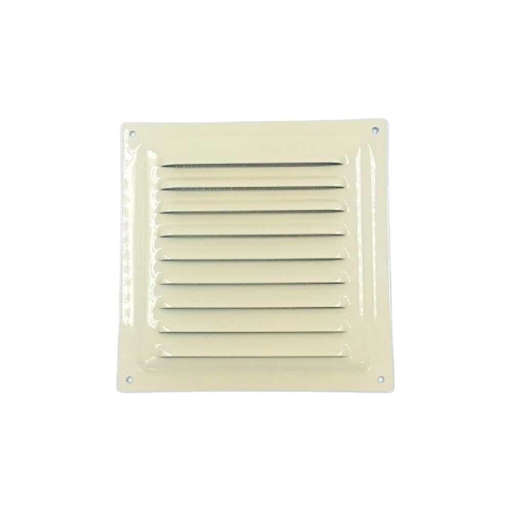 Изображение товара Решетка металлическая ВИЕНТО 300x300, слоновая кость - вентиляционная решетка