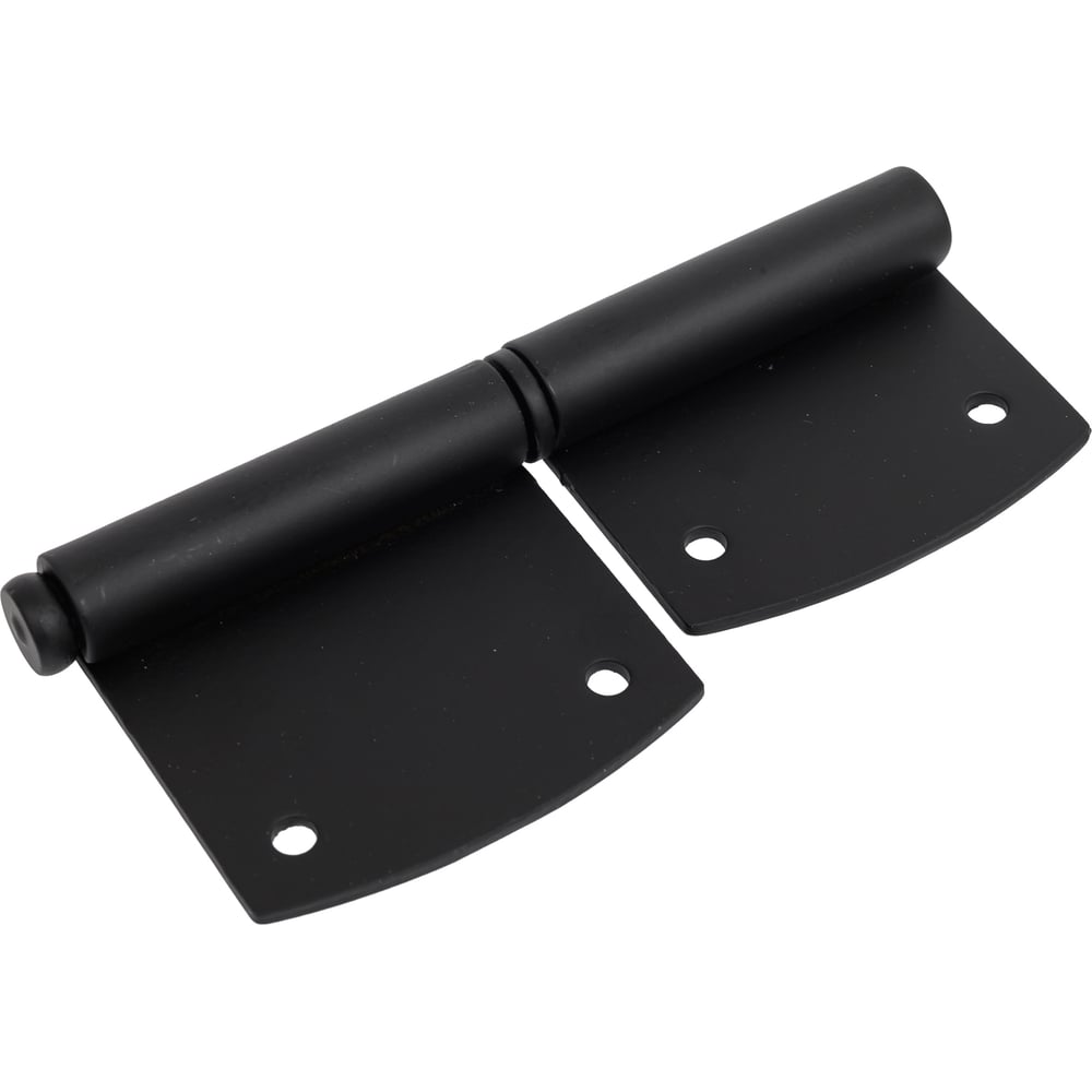 Изображение товара Петля Домарт ПВ2-100 черный - врезная стальная петля с универсальным открыванием