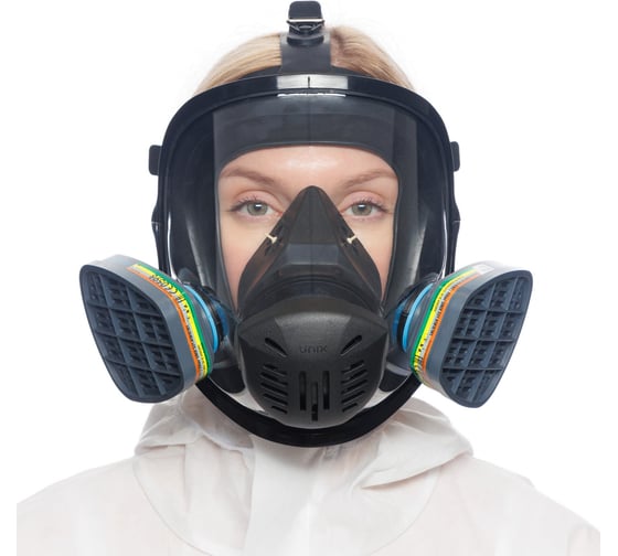 Изображение товара Противогаз фильтрующий UNIX 5000 марки А1В1Е1К1 102-026-0021