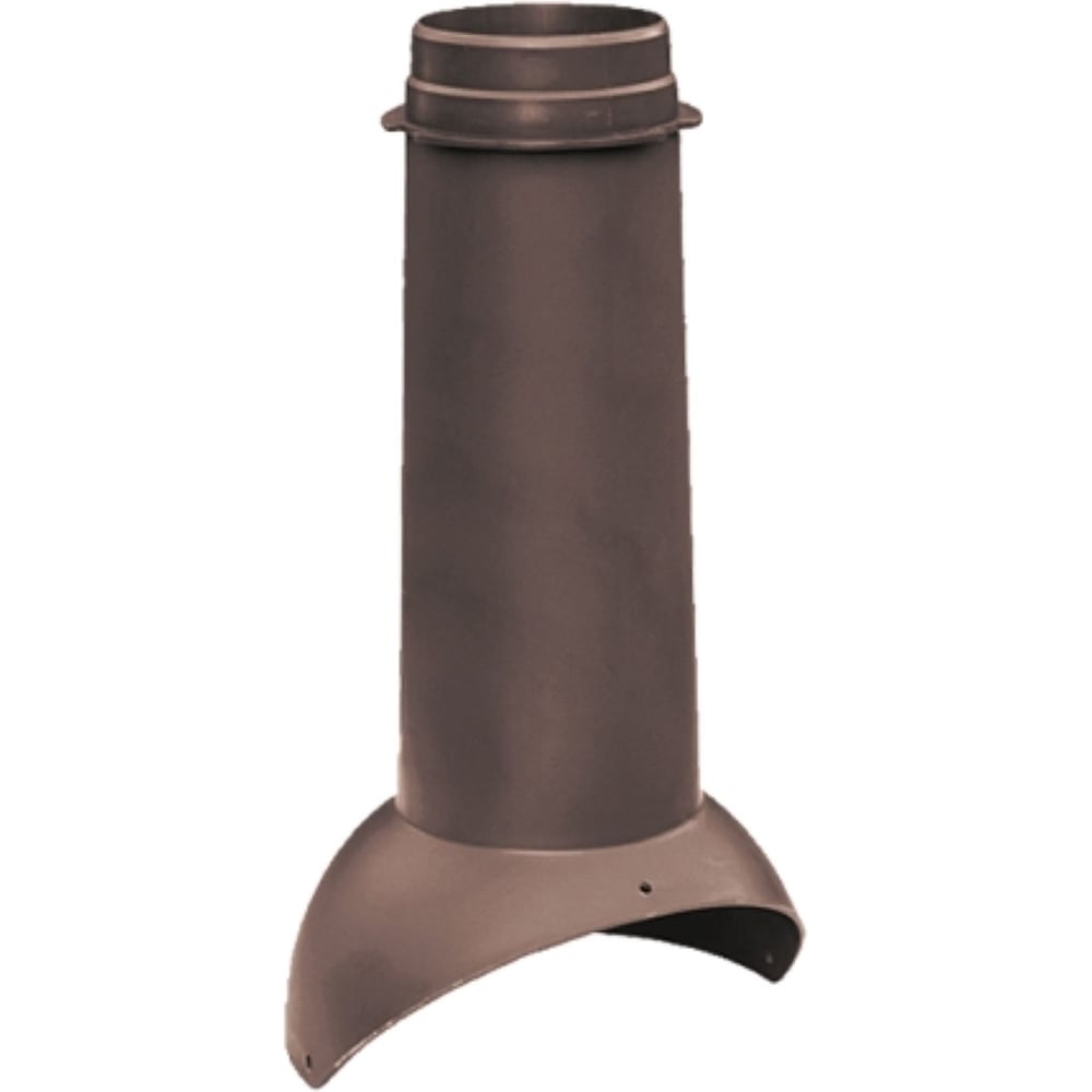 Изображение товара Выход вентиляции KROVENT Pipe-VT коричневый 100 мм универсальный