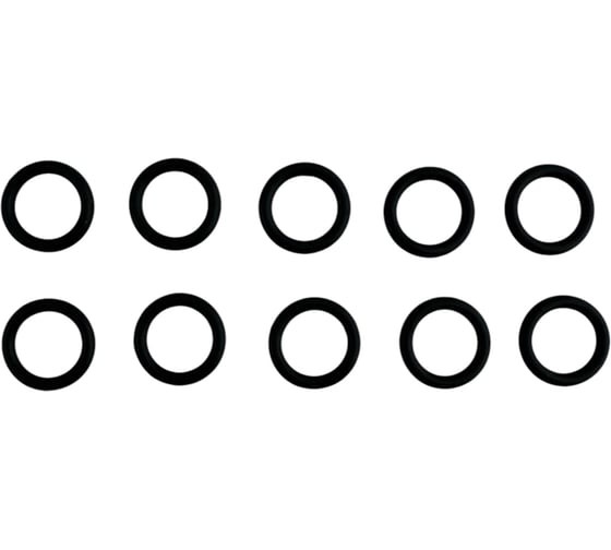 Изображение товара Прокладка на излив GRIALE импорт Ф16x2.5 мм, материал резина, 10шт/уп TP58-1