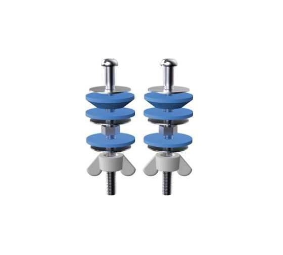 Изображение товара Крепление ООО ПКФ Сварком для бачка к унитазу 7027 нерж. сталь (1 шт.) СанТех s057494