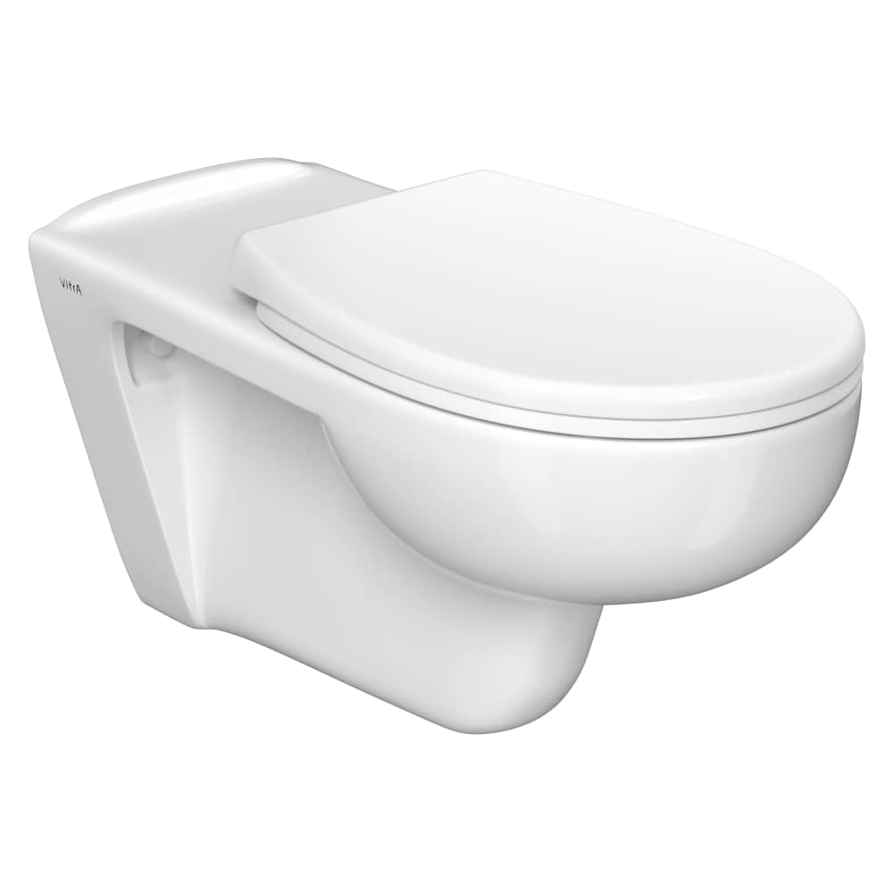 Изображение товара Подвесной безободковый унитаз VITRA Conforma с сиденьем для людей с ограниченными возможностями 5810B003-6234