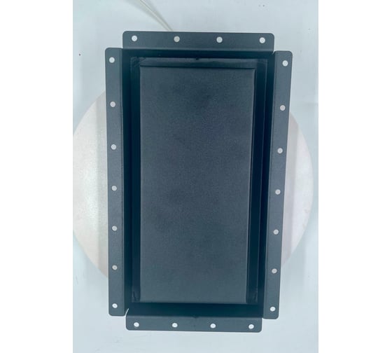 Изображение товара Решетка скрытого монтажа ВИЕНТО 250х130 с лицевой панелью 220х100, черная РСМ2513 black