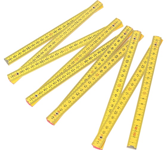 Изображение товара Линейка измерительная Крал дерево, складная 2м (10 шт.) 4681